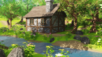Medieval House In Forest