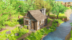 Medieval House In Forest