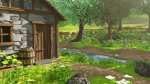 Medieval House In Forest