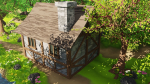 Medieval House In Forest