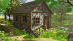 Medieval House In Forest