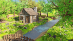 Medieval House In Forest