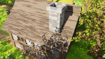 Medieval House In Forest