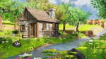 Medieval House In Forest