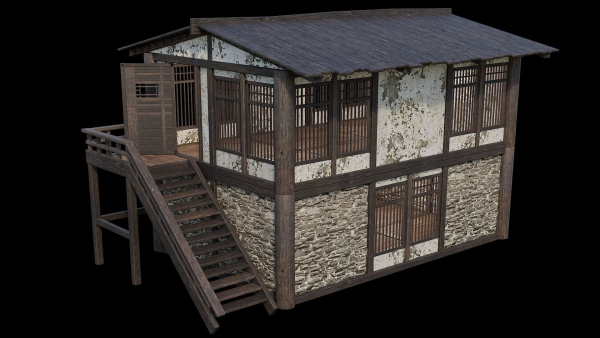 Medieval Houses 35- 4K Textures Game Ready