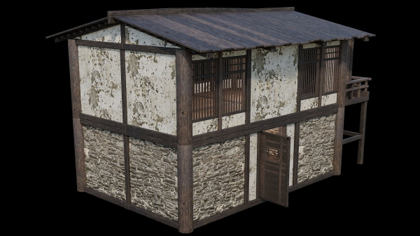 Medieval Houses 35- 4K Textures Game Ready