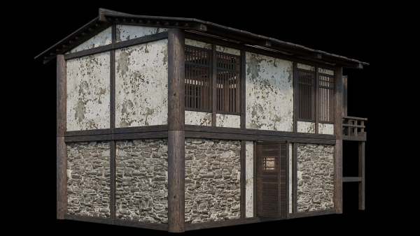Medieval Houses 35- 4K Textures Game Ready