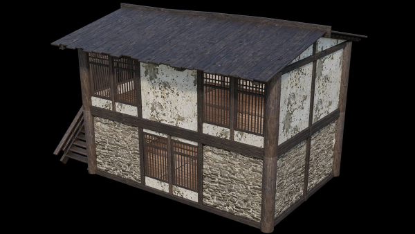 Medieval Houses 35- 4K Textures Game Ready