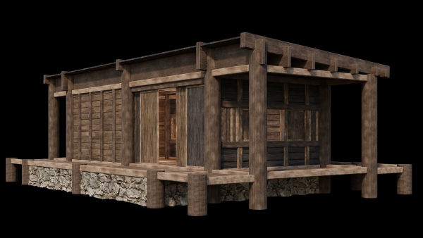 Medieval Houses Pack 19-20-21-22-23-24 - 4K Textures Game Ready