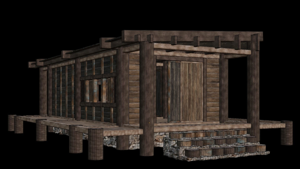 Medieval Houses Pack 19-20-21-22-23-24 - 4K Textures Game Ready