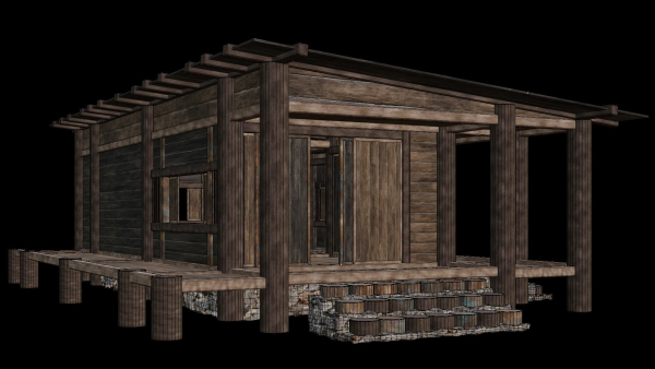Medieval Houses Pack 19-20-21-22-23-24 - 4K Textures Game Ready