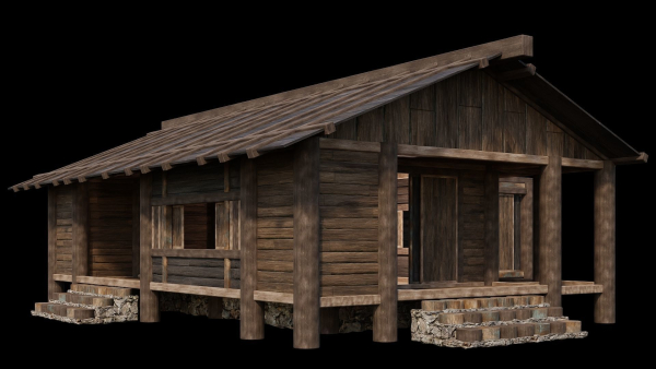 Medieval Houses Pack 19-20-21-22-23-24 - 4K Textures Game Ready