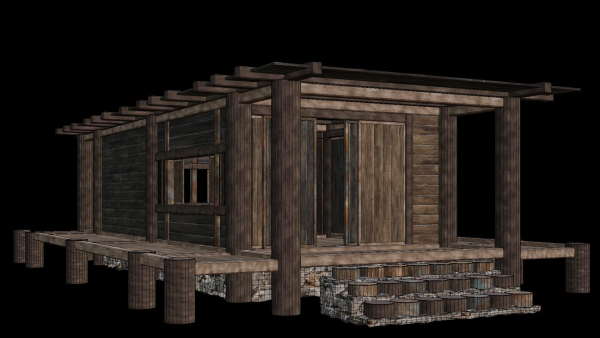 Medieval Houses Pack 19-20-21-22-23-24 - 4K Textures Game Ready