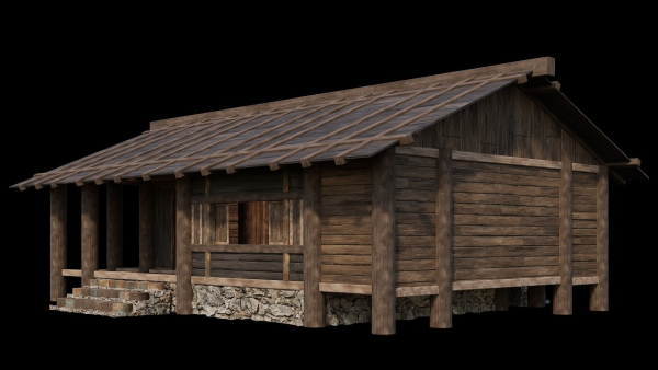 Medieval Houses Pack 19-20-21-22-23-24 - 4K Textures Game Ready