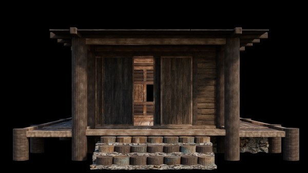 Medieval Houses Pack 19-20-21-22-23-24 - 4K Textures Game Ready