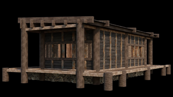 Medieval Houses Pack 19-20-21-22-23-24 - 4K Textures Game Ready