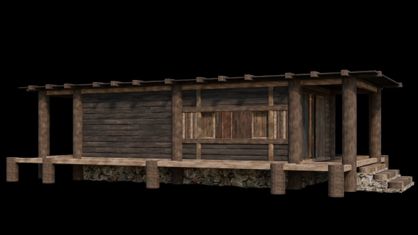 Medieval Houses Pack 19-20-21-22-23-24 - 4K Textures Game Ready