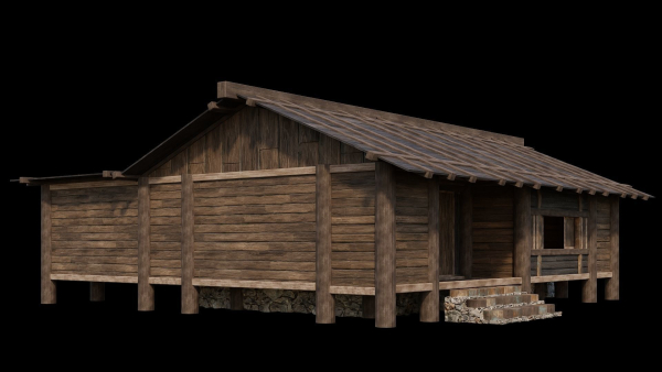 Medieval Houses Pack 19-20-21-22-23-24 - 4K Textures Game Ready