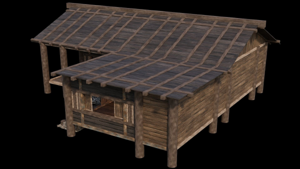 Medieval Houses Pack 19-20-21-22-23-24 - 4K Textures Game Ready