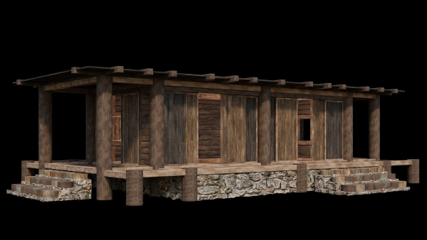 Medieval Houses Pack 19-20-21-22-23-24 - 4K Textures Game Ready