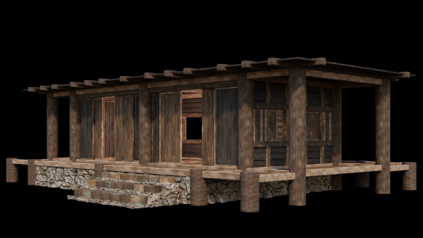 Medieval Houses Pack 19-20-21-22-23-24 - 4K Textures Game Ready