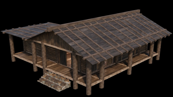 Medieval Houses Pack 19-20-21-22-23-24 - 4K Textures Game Ready