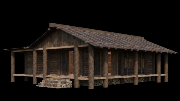 Medieval Houses Pack 19-20-21-22-23-24 - 4K Textures Game Ready