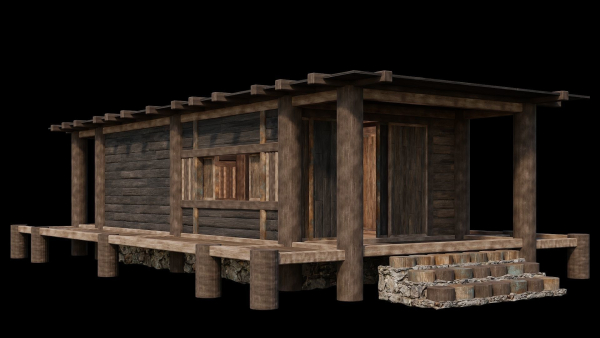 Medieval Houses Pack 19-20-21-22-23-24 - 4K Textures Game Ready