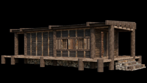 Medieval Houses Pack 19-20-21-22-23-24 - 4K Textures Game Ready