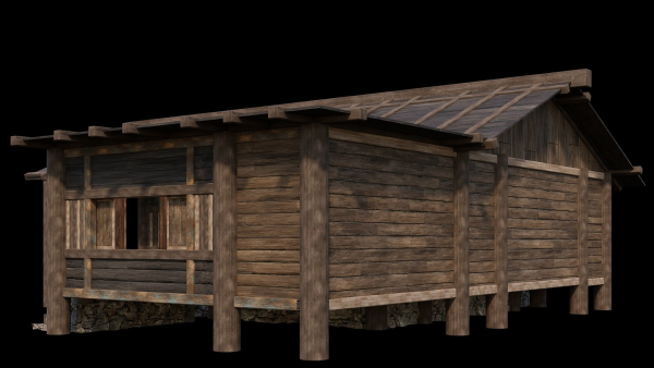 Medieval Houses Pack 19-20-21-22-23-24 - 4K Textures Game Ready