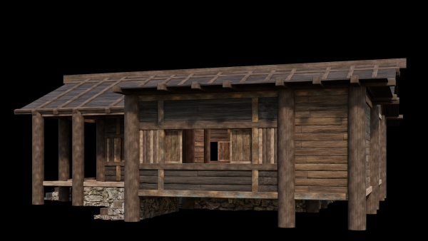 Medieval Houses Pack 19-20-21-22-23-24 - 4K Textures Game Ready