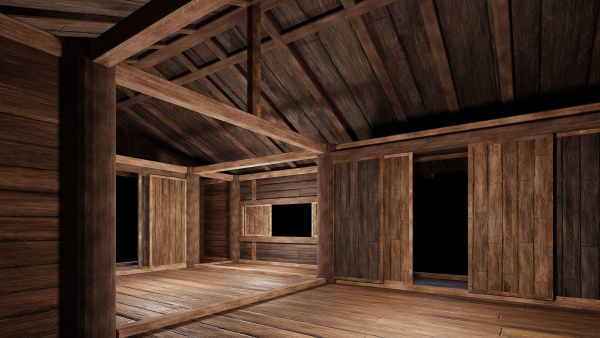 Medieval Houses Pack 19-20-21-22-23-24 - 4K Textures Game Ready