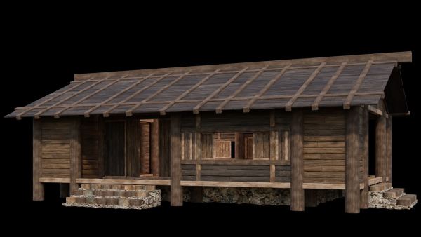 Medieval Houses Pack 19-20-21-22-23-24 - 4K Textures Game Ready