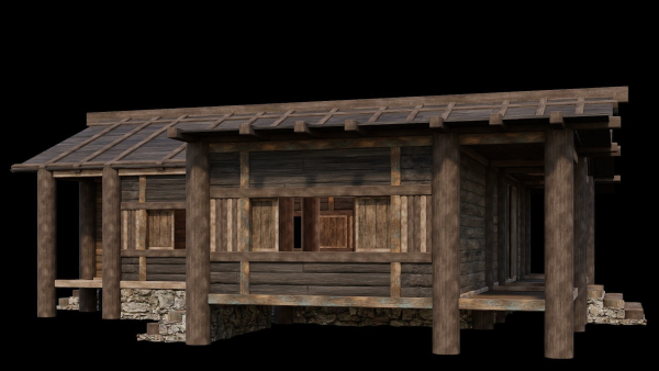 Medieval Houses Pack 19-20-21-22-23-24 - 4K Textures Game Ready