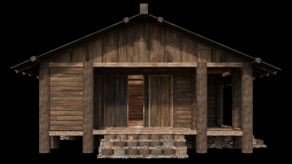 Medieval Houses Pack 19-20-21-22-23-24 - 4K Textures Game Ready
