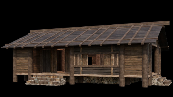 Medieval Houses Pack 19-20-21-22-23-24 - 4K Textures Game Ready