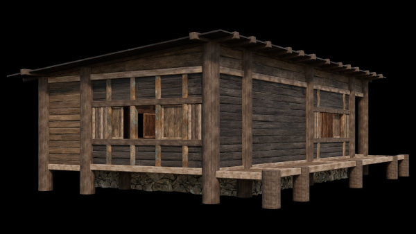 Medieval Houses Pack 19-20-21-22-23-24 - 4K Textures Game Ready