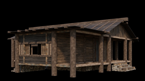 Medieval Houses Pack 19-20-21-22-23-24 - 4K Textures Game Ready
