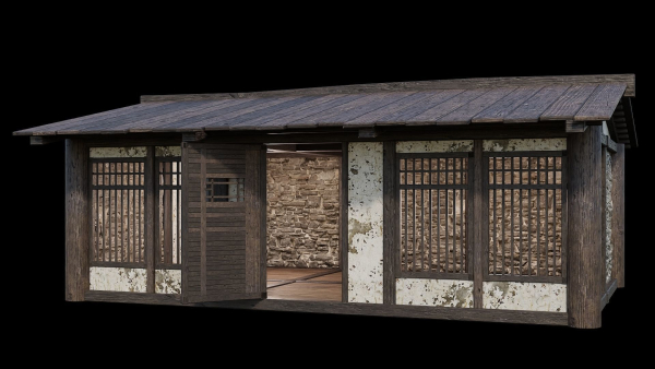 Medieval Houses Pack 31-32-33-34-35 - 4K Textures Game Ready