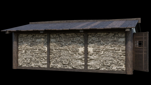 Medieval Houses Pack 31-32-33-34-35 - 4K Textures Game Ready