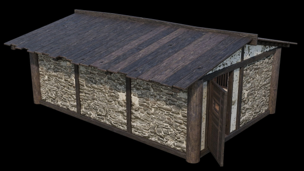 Medieval Houses Pack 31-32-33-34-35 - 4K Textures Game Ready