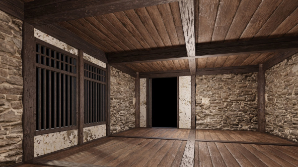 Medieval Houses Pack 31-32-33-34-35 - 4K Textures Game Ready