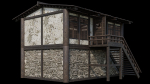 Medieval Houses Pack 31-32-33-34-35 - 4K Textures Game Ready