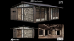 Medieval Houses Pack 31-32-33-34-35 - 4K Textures Game Ready
