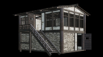 Medieval Houses Pack 31-32-33-34-35 - 4K Textures Game Ready