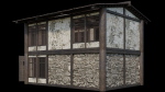 Medieval Houses Pack 31-32-33-34-35 - 4K Textures Game Ready