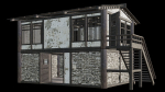 Medieval Houses Pack 31-32-33-34-35 - 4K Textures Game Ready