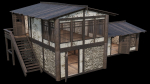 Medieval Houses Pack 31-32-33-34-35 - 4K Textures Game Ready