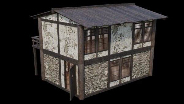 Medieval Houses Pack 31-32-33-34-35 - 4K Textures Game Ready