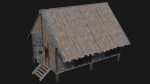 Medieval Houses Pack 56-57-58-59-60 - 4K Textures Game Ready